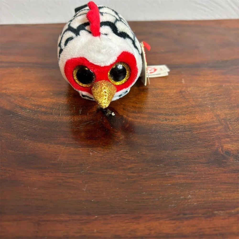 TY Beanie Boos Teeny Tys Rory the Rooster 4" Stackable Plush